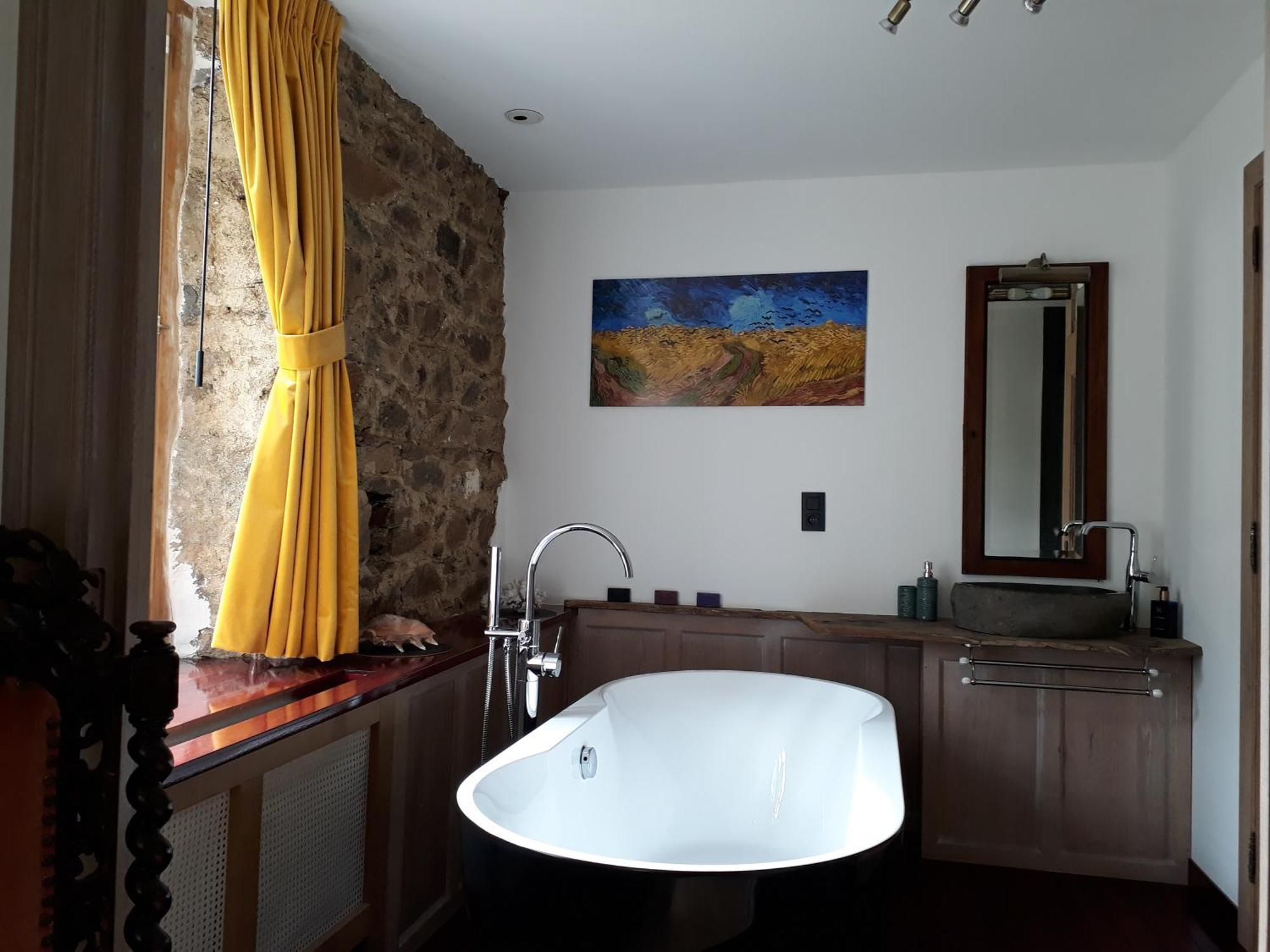 Bed and Breakfast Le Vieux Moulin Goudelin Zimmer foto
